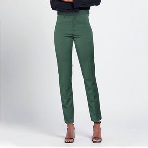 Ships free! Stella McCartney bottle green pants NWT